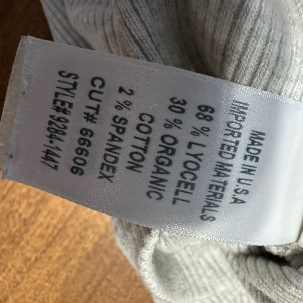 Citizens Of Humanity Lima Heather Gray Scoop Neck Tee - Picture 9 of 9